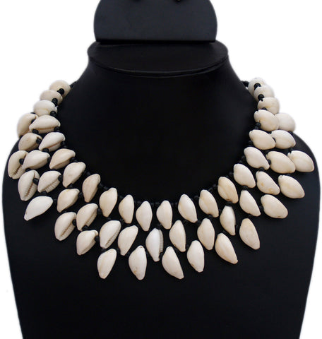 VR Designers Shell, Metal Necklace
