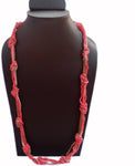VR Designers Glass, Leather Necklace