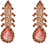 Vaishali Bindi and Bangles Coloured CZ Stone Brass, Copper Jewel Set