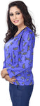 Vastrani Casual Full Sleeve Printed Women's Top