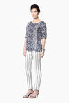 Van Heusen Casual 3/4 Sleeve Printed Women's Top