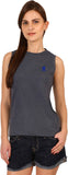 run of luck Solid Women's Round Neck Dark Blue T-Shirt