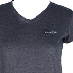 Yutak Solid, Embellished Women's V-neck T-Shirt