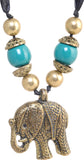 Village Handicrafts Rose Gold Plated Acrylic, Metal, Resin, Ribbon Necklace