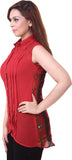 Goddess Women Women's Solid, Self Design Casual Shirt