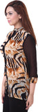 Goddess Women Women's Animal Print Casual Shirt