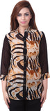 Goddess Women Women's Animal Print Casual Shirt