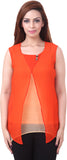 Goddess Women Casual 3/4 Sleeve Solid Women's Top