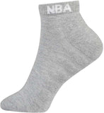 NBA Women's Solid Ankle Length Socks