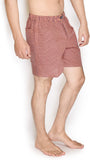 Wineberry Show Off Checkered Men's Boxer
