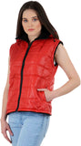 Fayona Sleeveless Solid Women's Jacket