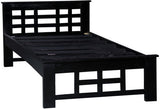 Ethnic Handicrafts Solid Wood Single Bed