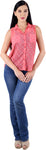 Vama Women's Polka Print Casual Shirt