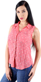Vama Women's Polka Print Casual Shirt