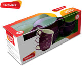 Techware Microwavable Tea Cups WF13115 - Purple WF13115 - P