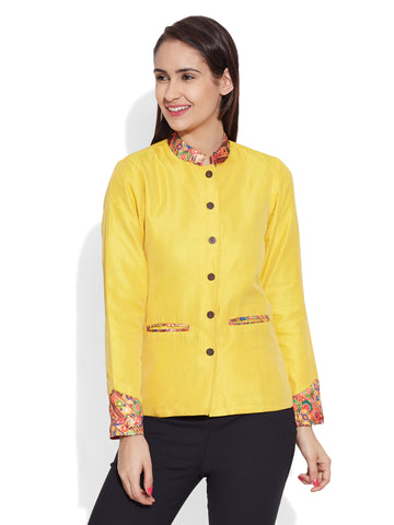 Very Me Full Sleeve Solid Women's Jacket
