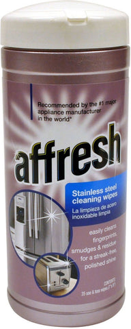 Whirlpool Affresh Stainless Steel Cleaning Wipes Kitchen Cleaner