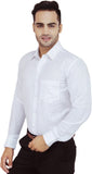 Jaabili Men's Solid Formal Shirt