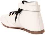 Lyc White Casual Boots