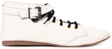 Lyc White Casual Boots