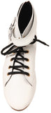 Lyc White Casual Boots