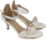 Urban Woods White Women Heels