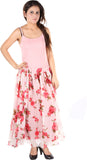 Gwyn lingerie Floral Print Women's Gathered Skirt