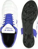 Vector X Fusion White Blue Football Shoes