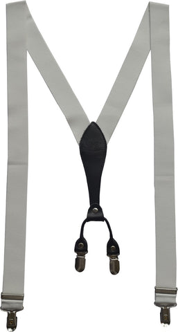 Urban Diseno Y- Back Suspenders for Men, Women