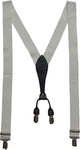 Urban Diseno Y- Back Suspenders for Men, Women