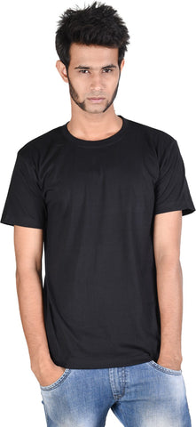 Whistle Solid Men's Round Neck T-Shirt