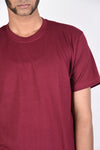 Whistle Solid Men's Round Neck T-Shirt