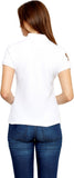 99Hunts Solid Women's Fashion Neck T-Shirt