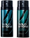 Wild Stone Aqua Fresh And Hydra Energy Combo Set
