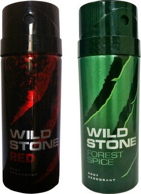 Wild Stone Red And Forest Spice Combo Set