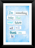Wallmantra Motivational Quote Framed Print Canvas Painting