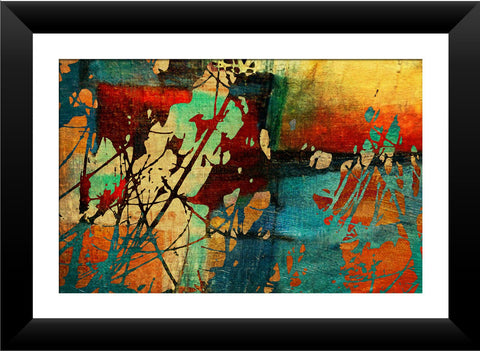 Wallmantra Abstract Colors Modern Art Wall Hanging Canvas Painting