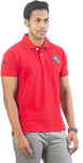 Well on Embroidered Men's Polo Neck T-Shirt