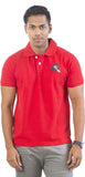Well on Embroidered Men's Polo Neck T-Shirt