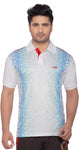 Wolf Printed Men's Polo Neck T-Shirt