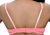 Wolfie Neonbrapeach101 Women's Push-up Bra