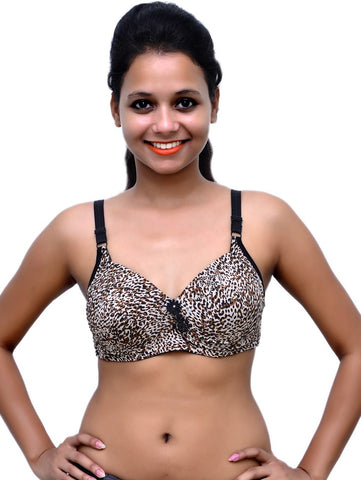 Wolfie LeoBeige107 Women's Push-up Bra