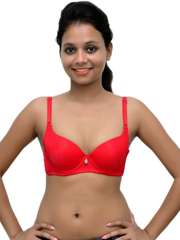 Wolfie Designred110 Women's Push-up Bra