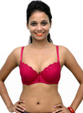 Wolfie RibbonMaroon118 Women's Push-up Bra