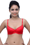 Wolfie LaceRed117 Women's Push-up Bra