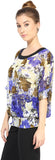The Vanca Formal Short Sleeve Printed Women's Top