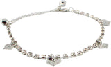 Wise Pebble Stylish Alloy Anklet