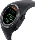 Alfajr WQ18 Qibla Compass Digital Watch  - For Men, Boys, Girls
