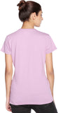 CLUB YORK Printed Women's Round Neck Purple T-Shirt