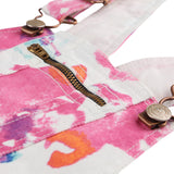 cherry crumble california Girl's Pink Dungaree